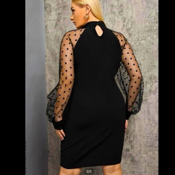 Cute Little Black dress in Plus Size 3X. Brand new. - Picture 2 of 4